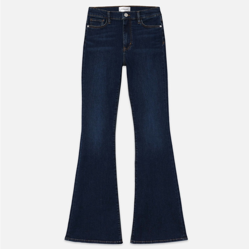 Frame Denim Women's Dark Blue Flare Jeans
